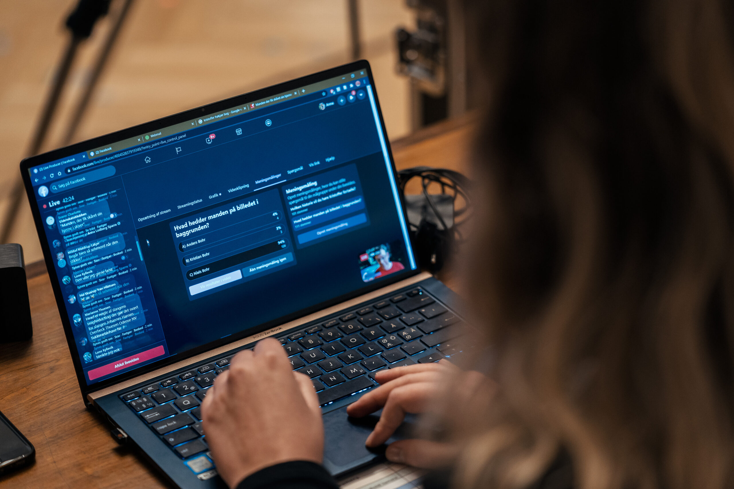 livestreaming af townhall-møder