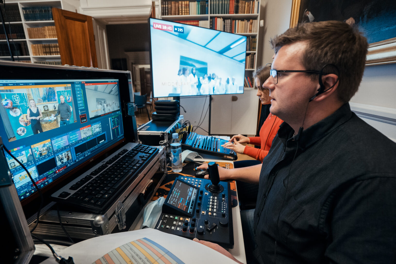 Livestreamet afslutningsshow Livestreamet afslutningsshow