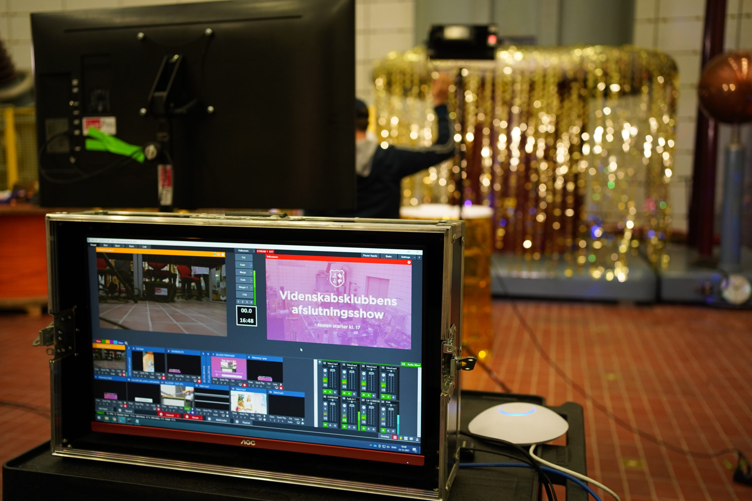 Livestreamet afslutningsshow Livestreamet afslutningsshow
