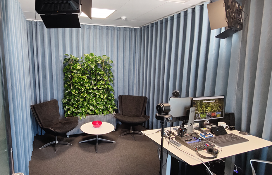 Specialbygget videostudie