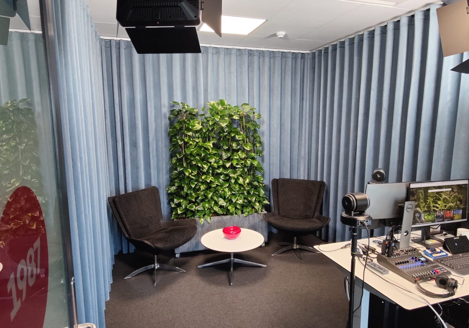 Specialbygget videostudie