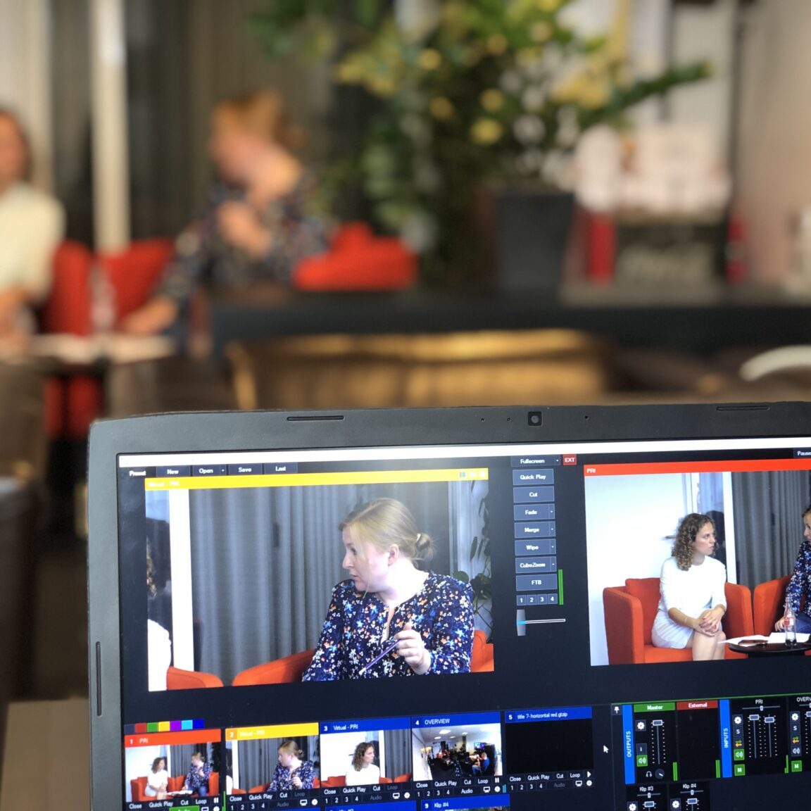 professionelt produceret webinar