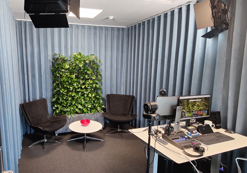 Specialbygget videostudie