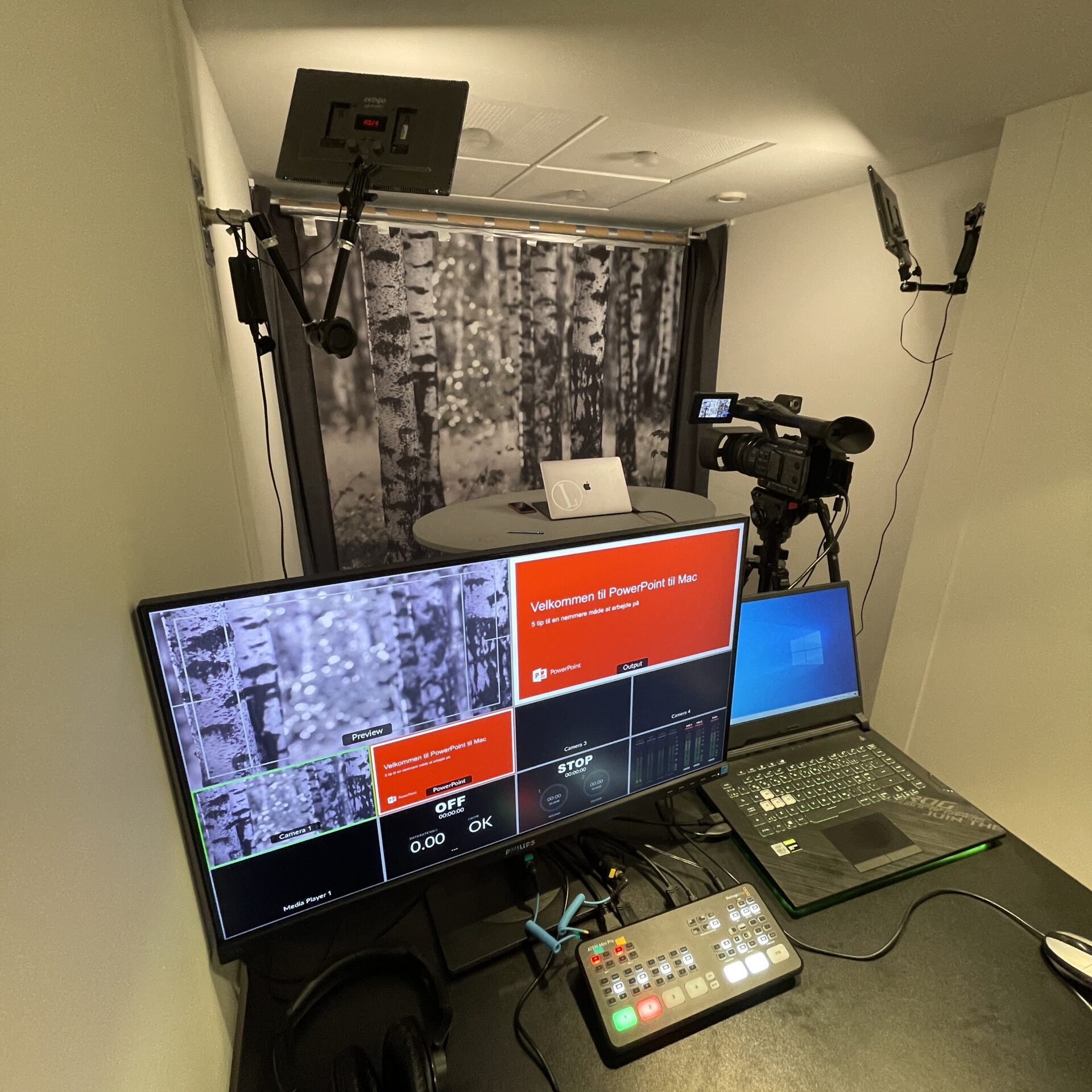 Specialbygget videostudie